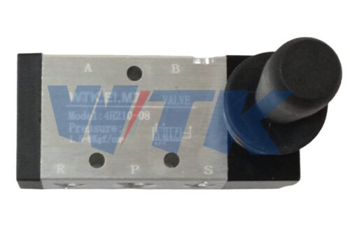 VÁLVULA ALAVANCA PNEUMÁTICA TRAVA 5/2 VIAS 1/4