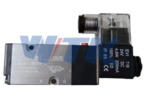 VÁLVULA SOLENOIDE PNEUMÁTICA VÁLVULA DIRECIONAL DE CINCO VIAS