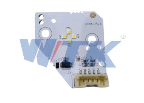 Placa De Led Guia Luz Drl Farol Full Led Scania Ntg Le