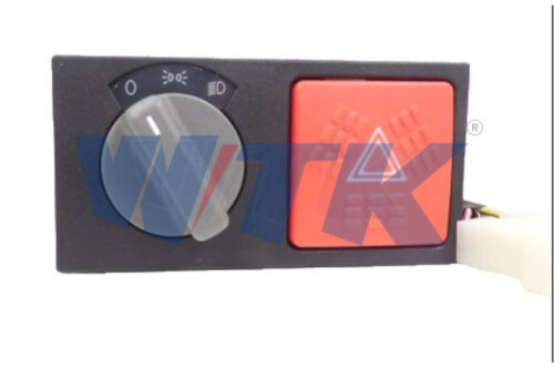 Interruptor De Farol Stralis/Eurotech/Trakker - Com Alerta